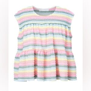 CLC COREY LYNN CALTER | Alina top- striped | M